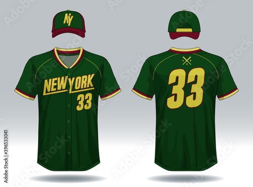 Photography Baseball t-shirt mock up.