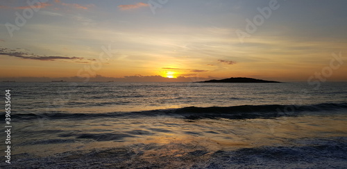 Sunrise at the beach