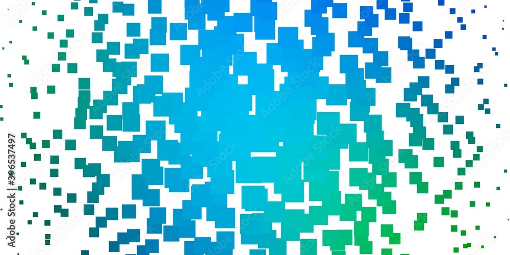Light Blue, Green vector texture in rectangular style. Light Blue, Green vector texture in rectangular style.