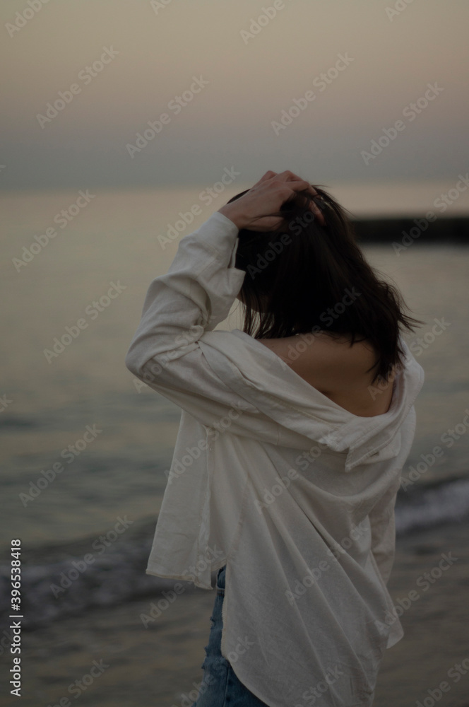 Girl on the beach Girl on the beach