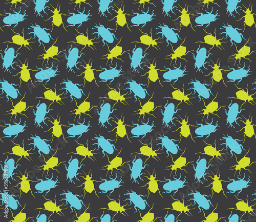 Seamless pattern with bugs....