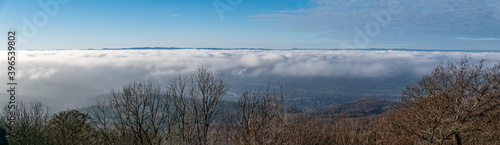 Wolkenmeer über dem Siebengebirge