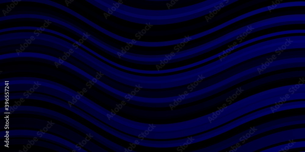 Dark Purple vector background with bent lines. Dark Purple vector background with bent lines.
