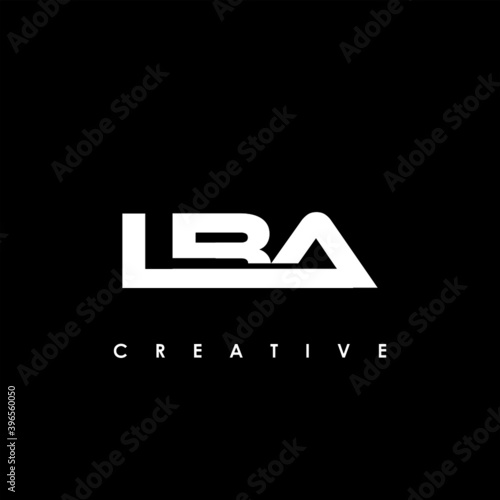 LBA Letter Initial Logo Design Template Vector Illustration photo