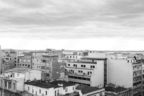 THESSALONIKI, GREECE - November 30, 2019: Street view of Thessaloniki city, Greece