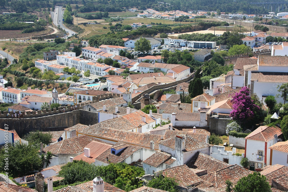 Kleinstadt Óbidos in der portugiesischen Region Centro