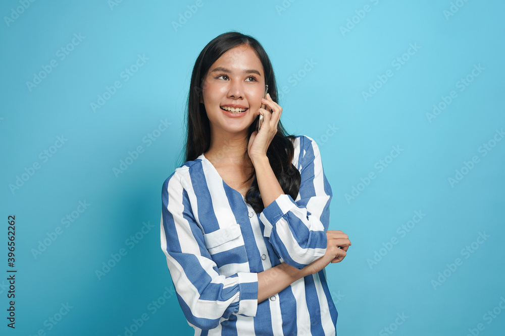 woman looking at smartphone and using mobile phone connect internet woman looking at smartphone and using mobile phone connect internet
