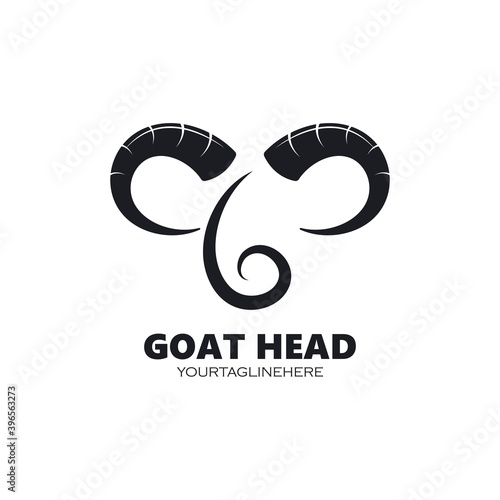 abstract Goat icon vector illustrtion