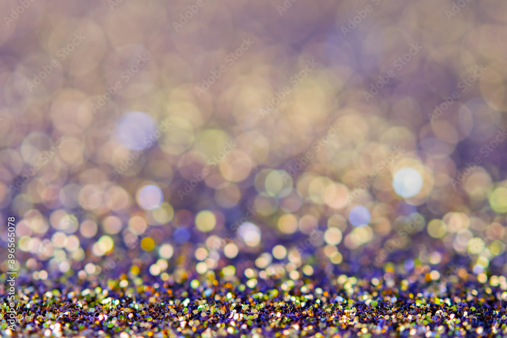 abstract blurred sparkling color glitter light background for decoration 