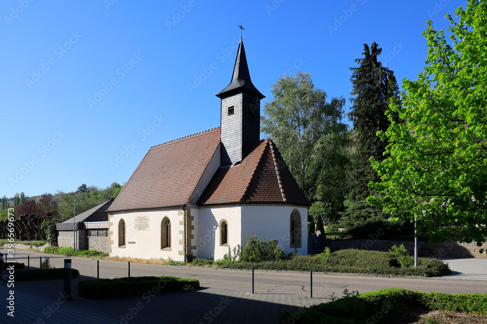 Chapel in Ingelfingen in Hohenlohe, Baden-Württemberg, Germany, Europe Chapel in Ingelfingen in Hohenlohe, Baden-Württemberg, Germany, Europe