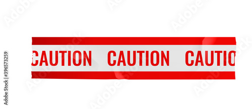 Realistic Caution Tape Illustration