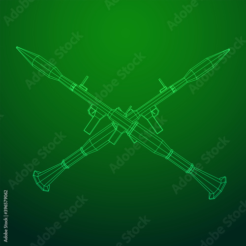 Anti-tank rocket propelled grenade launcher - RPG 7
