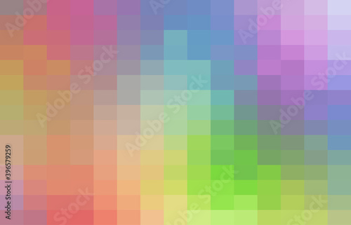 Abstract Colorful geometric Background, Creative Design Templates. Pixel art Grid Mosaic, 8 bit vector background.