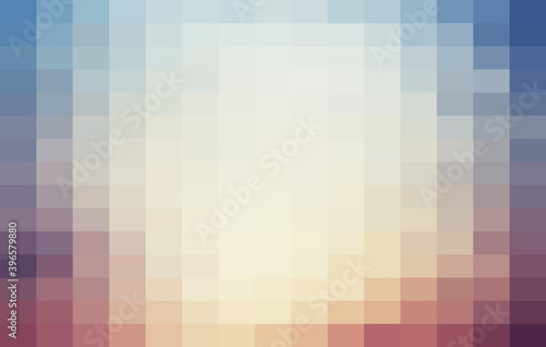 Abstract Colorful geometric Background, Creative Design Templates. Pixel art Grid Mosaic, 8 bit vector background.