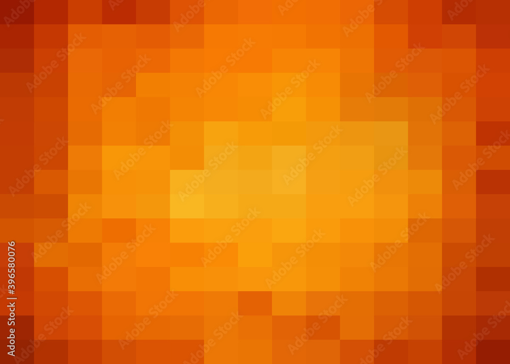 Abstract Orange Grid Mosaic Background, Modern abstract illustration with triangles. Creative Design Polygonal Template mosaic with squares. Abstract Orange Grid Mosaic Background, Modern abstract illustration with triangles. Creative Design Polygonal Template mosaic with squares.