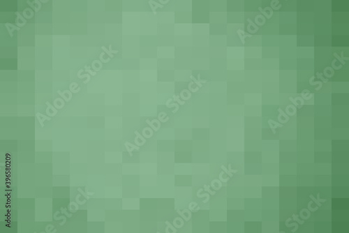 Abstract Dark Green geometric Background, Creative Design Templates. Pixel art Grid Mosaic, 8 bit vector background.