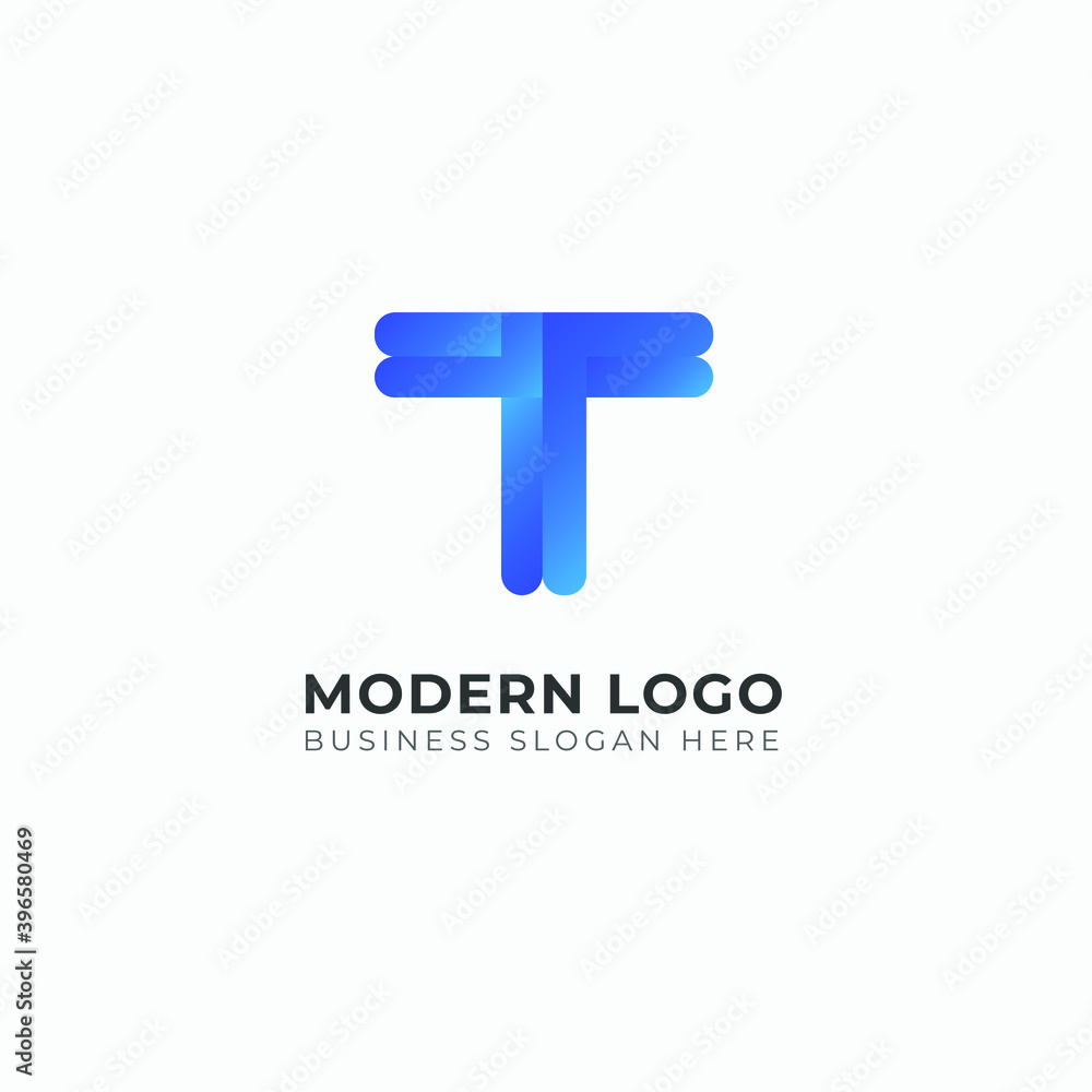 T colorful logo design icon template. T letter logo mark. T gradient letter logo vector element T colorful logo design icon template. T letter logo mark. T gradient letter logo vector element