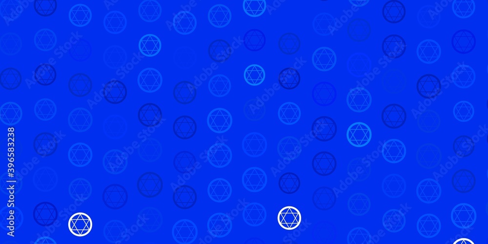 Light BLUE vector backdrop with mystery symbols. Light BLUE vector backdrop with mystery symbols.