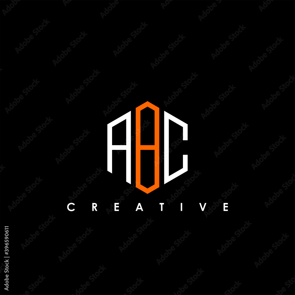 Obraz premium ABC Letter Initial Logo Design Template Vector Illustration