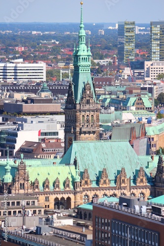 Hamburg city hall, Germany