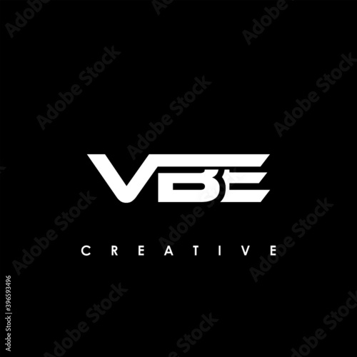 VBE Letter Initial Logo Design Template Vector Illustration