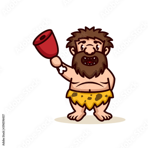 Cute ancient caveman neanderthal costume