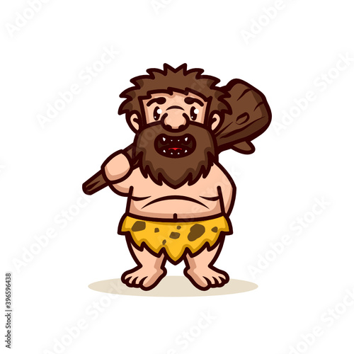 Cute ancient caveman neanderthal costume