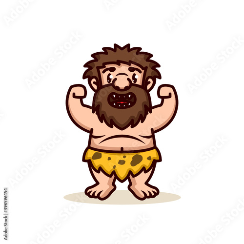 Cute ancient caveman neanderthal costume