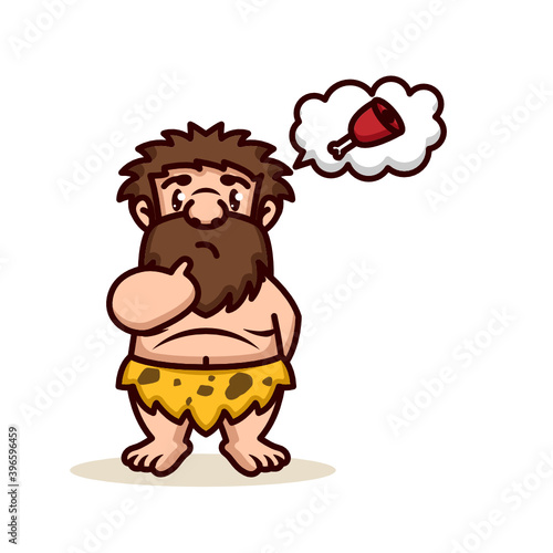Cute ancient caveman neanderthal costume
