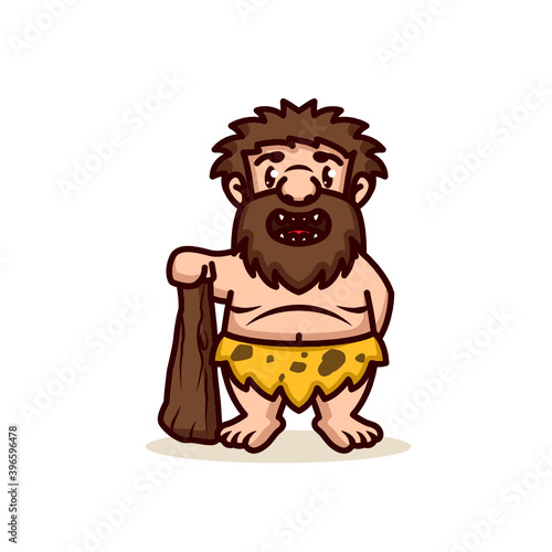 Cute ancient caveman neanderthal costume