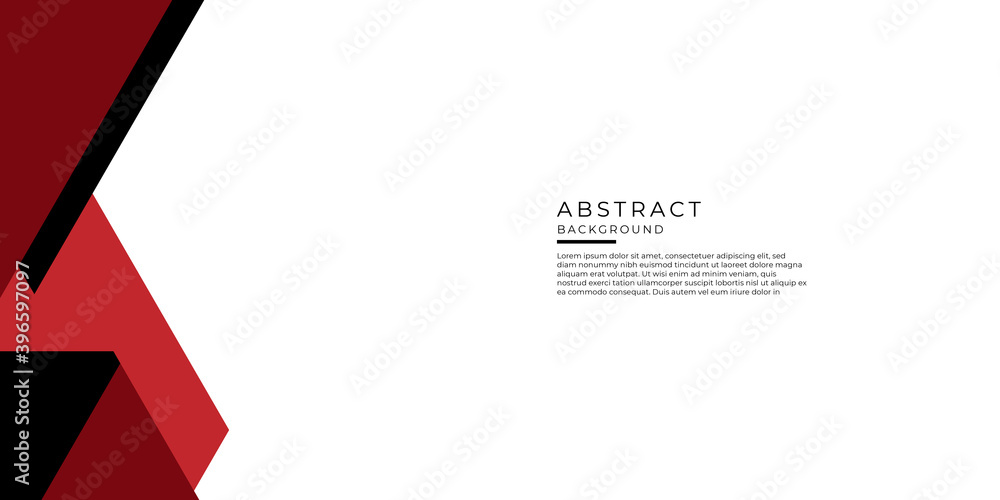 Red black white abstract presentation background