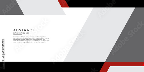 Abstract gradient red and black tech template background vector design. illustration vector
