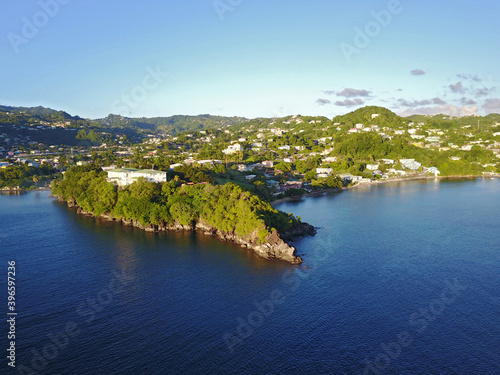 Indian Bay coastline near Kingstown, St. Vincent & Grenadines. © Jerry