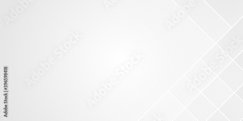White abstract layer geometric illustration background for card, annual business report, poster template