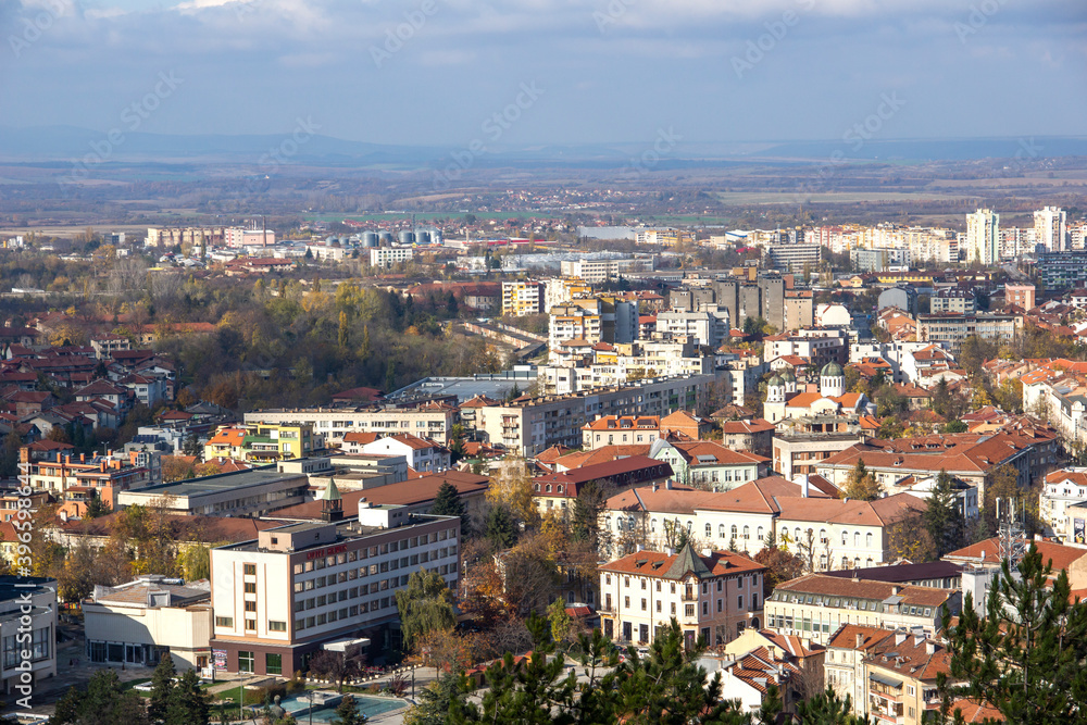 town of Vratsa and Stara planina Mountain, Bulgaria