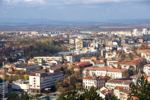 town of Vratsa and Stara planina Mountain, Bulgaria