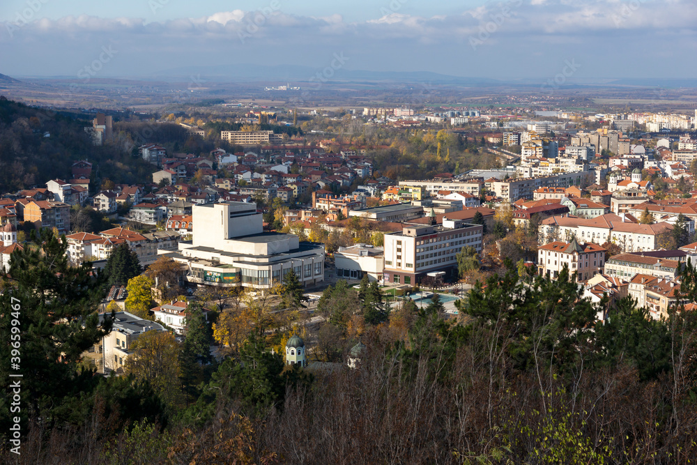 town of Vratsa and Stara planina Mountain, Bulgaria