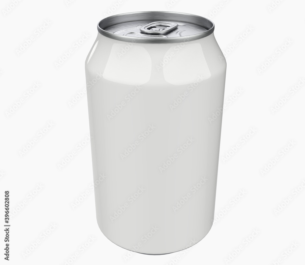 cans glossy isolated on white cans glossy isolated on white