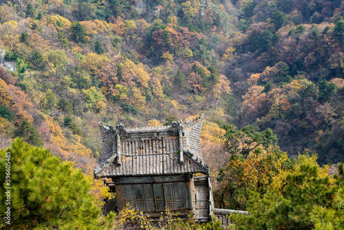 Beautiful landscape of Wudang Mountain at  Wudang Mountain photo