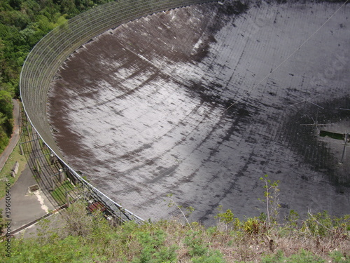 Arecibo Observatory Plate photo