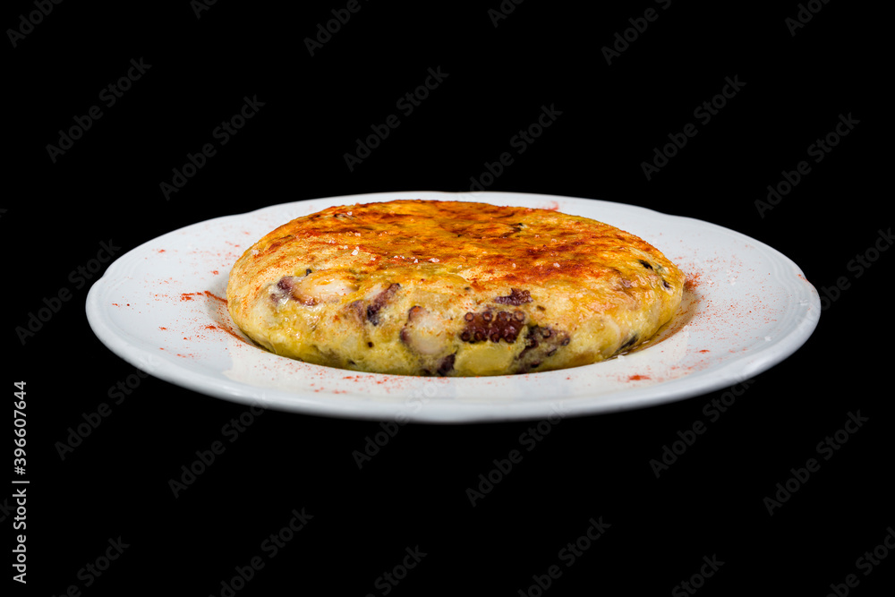 Tortilla de pulpo Tortilla de pulpo