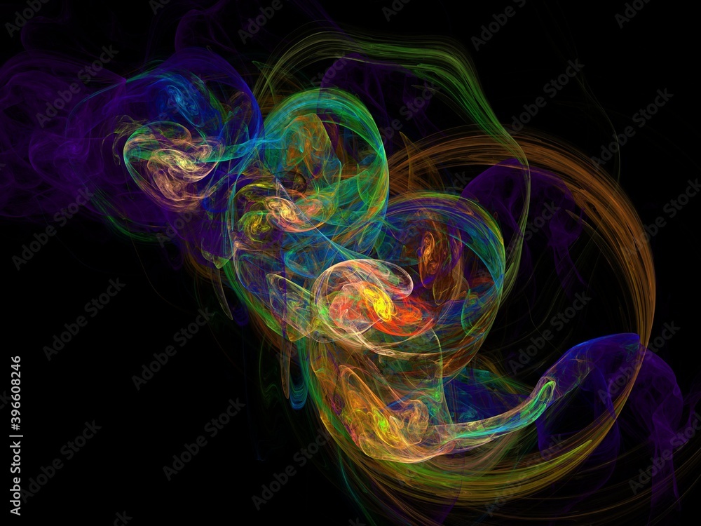 Fototapeta premium Imaginatory fractal background Image