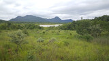 Mountain range scenery in Kyle Game Reserve
