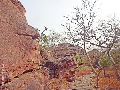 Rock Shelters of Bhimbetka ,UNESCO World Heritage site,bhopal,madhya pradesh,india © sumit