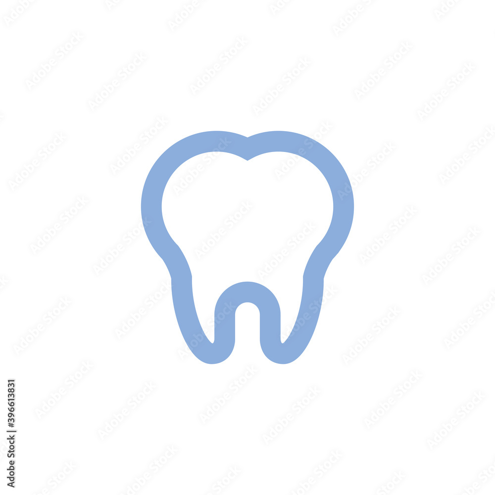 Tooth icon. Symbol of dentist and mouth health. Teeth hygiene vector. Tooth icon. Symbol of dentist and mouth health. Teeth hygiene vector.