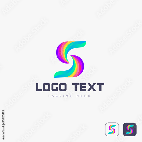 Awesome logo gradient icon design  Company logo design  business logo design  logo design  icon 