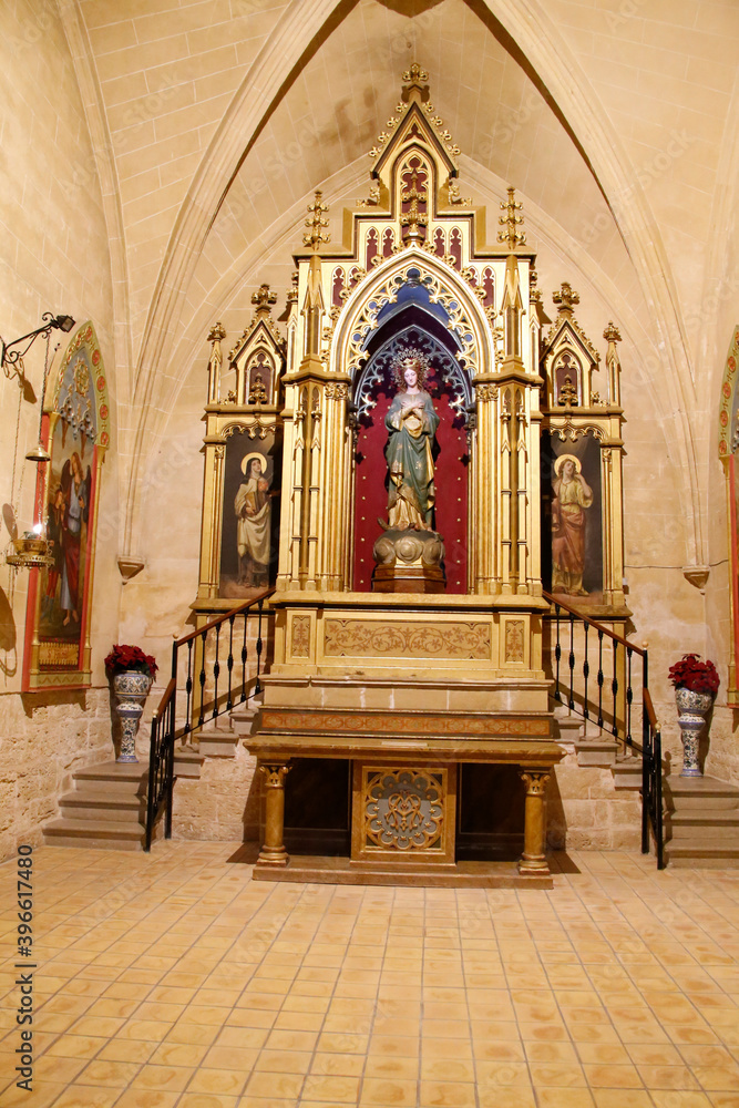 Alcúdia und seine historische Kirche Sant Jaume. Alcúdia, Mallorca, Spanien, Europa  --  
Alcúdia and its historic church of Sant Jaume. Alcúdia, Mallorca, Spain, Europe