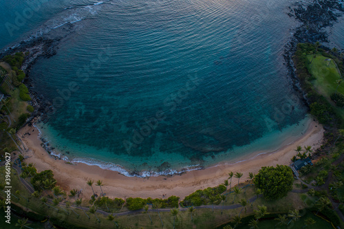 Drone image of Hawaiian islands © Drew