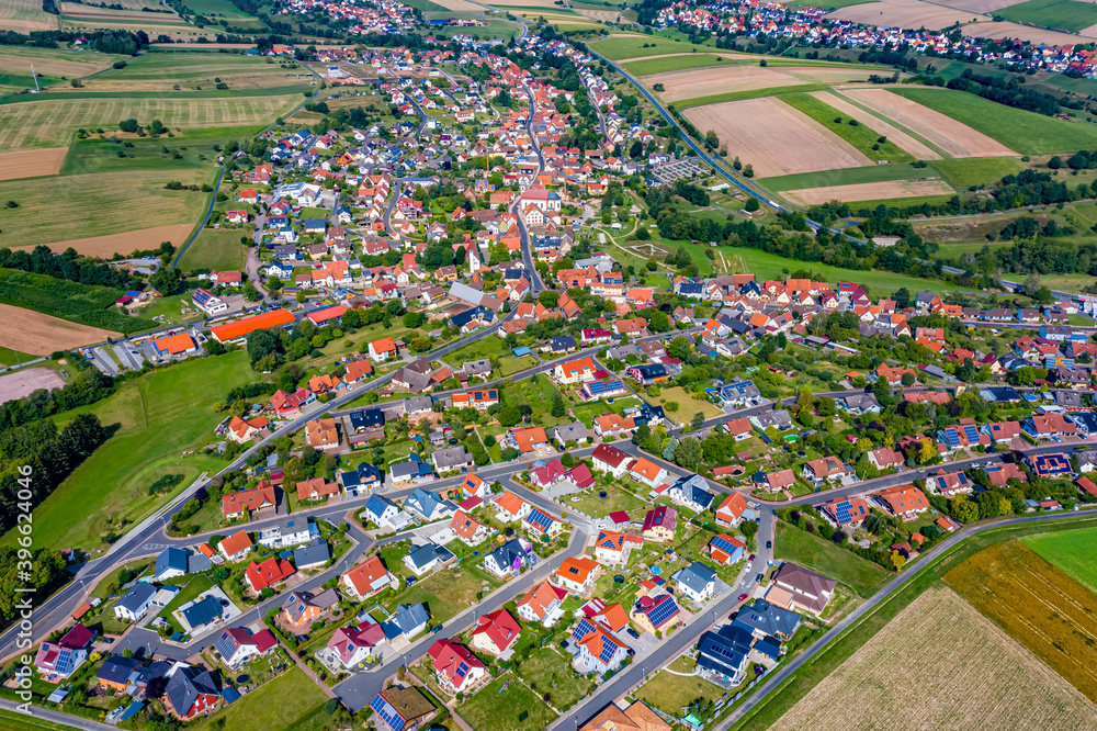 Esselbach in Bayern aus der Luft | Luftbilder von Esselbach 
