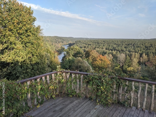 Fototapeta Naklejka Na Ścianę i Meble -  viewpoint near the river